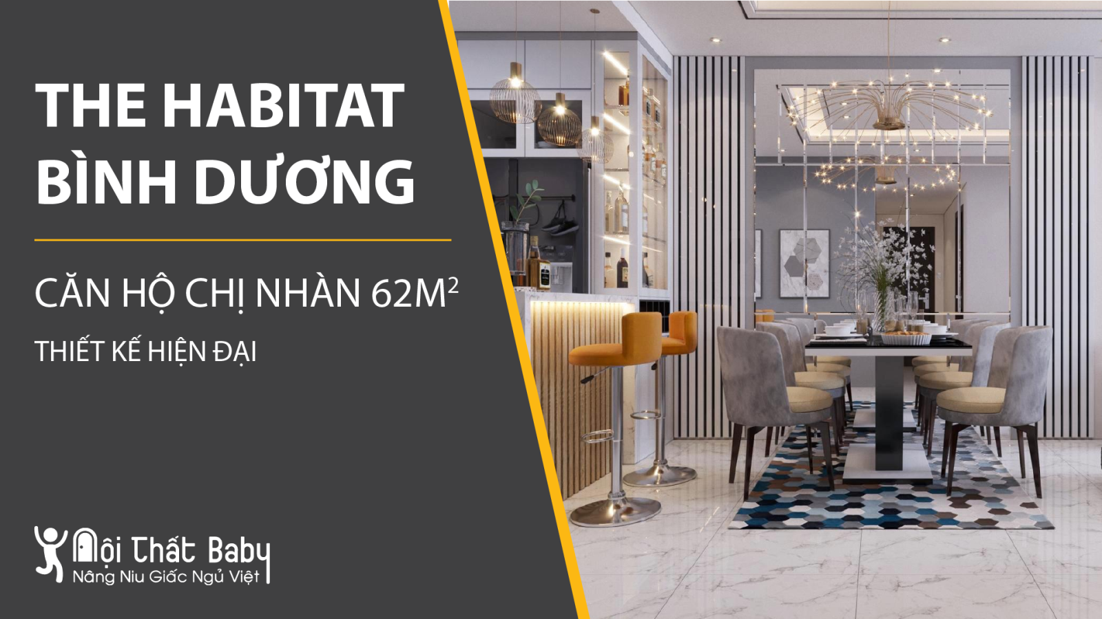 Tổng hợp những mẫu thiết kế nội thất chung cư The Habitat Bình Dương